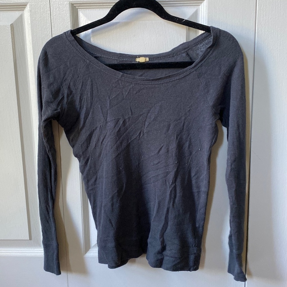 J Crew cozy long sleeve tee